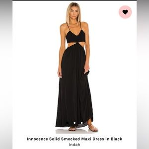 Indah - Innocence Smocked Maxi Dress